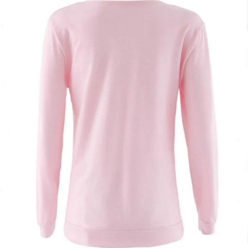 2018 New Women Bandage Top Hoodies Sweatshirt Casual Long Sleeve Solid Lace Up Tops Plus Size Hollow Out Autumn Spring Shirts