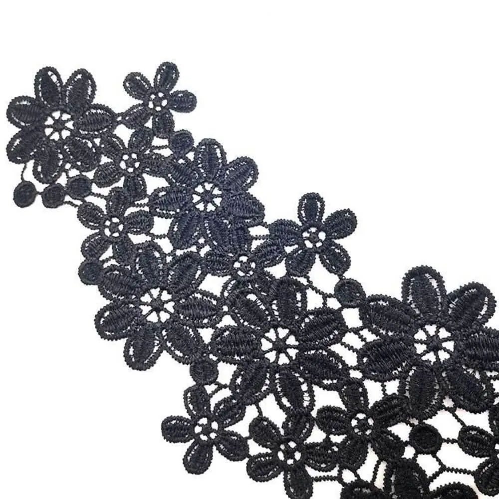 3pcs Embroidered Lace Detachable Collars