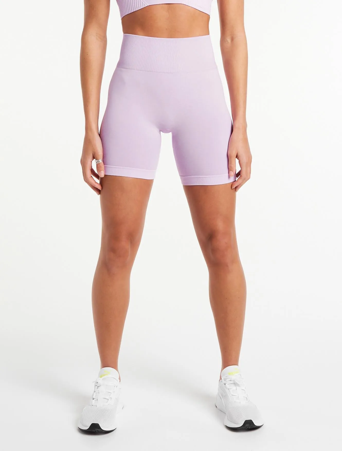 Afterglow Seamless Shorts - Lilac Mist
