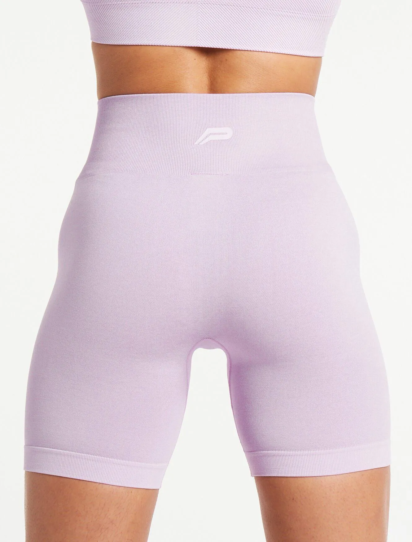 Afterglow Seamless Shorts - Lilac Mist