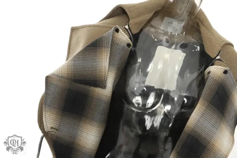 Asymmetrical Belted Coat