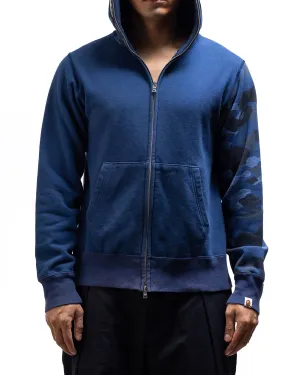 Bape Zip Up Hoodie - Blue