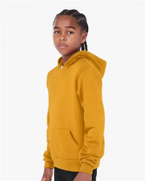 BELLA   CANVAS Youth Sponge Fleece Hoodie 3719Y