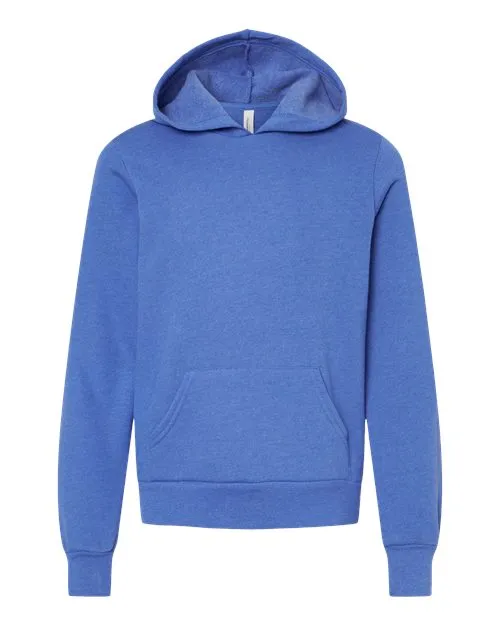 BELLA   CANVAS Youth Sponge Fleece Hoodie 3719Y
