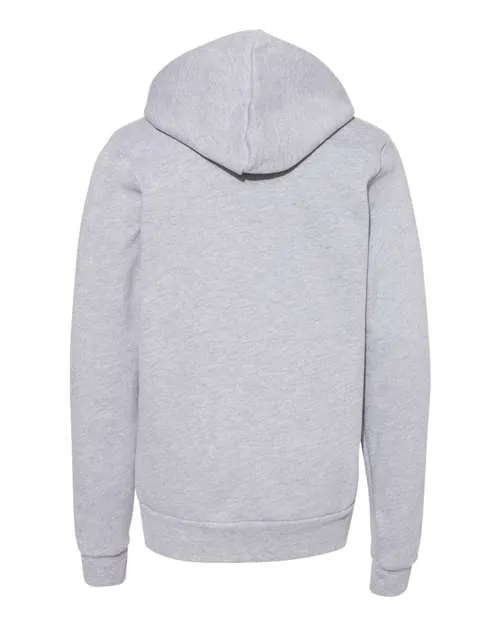 BELLA   CANVAS Youth Sponge Fleece Hoodie 3719Y