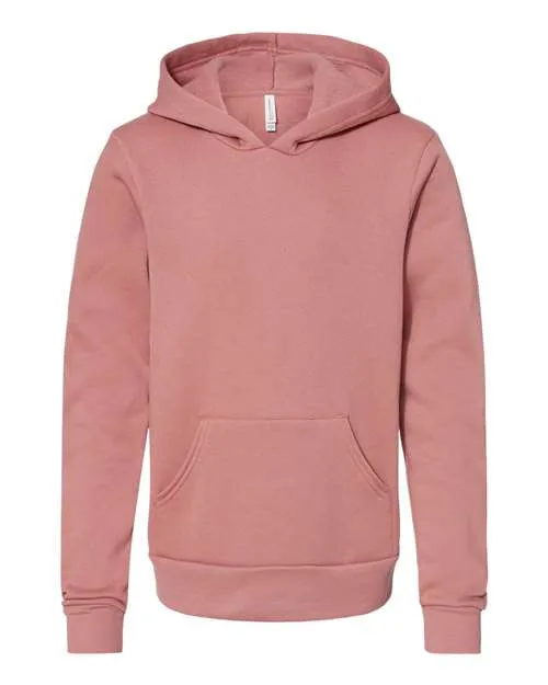 BELLA   CANVAS Youth Sponge Fleece Hoodie 3719Y