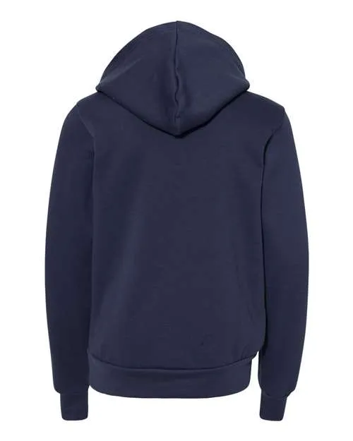 BELLA   CANVAS Youth Sponge Fleece Hoodie 3719Y