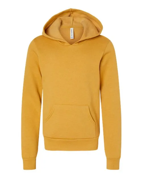 BELLA   CANVAS Youth Sponge Fleece Hoodie 3719Y