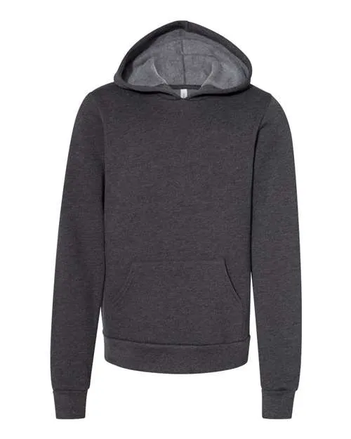 BELLA   CANVAS Youth Sponge Fleece Hoodie 3719Y