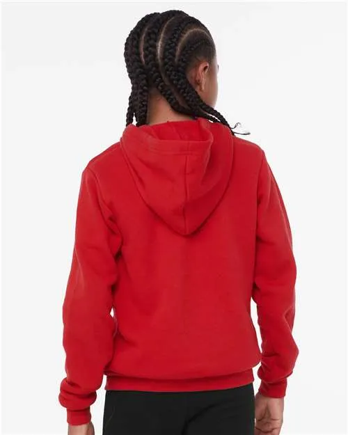 BELLA   CANVAS Youth Sponge Fleece Hoodie 3719Y