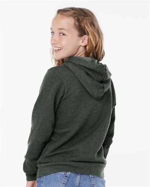 BELLA   CANVAS Youth Sponge Fleece Hoodie 3719Y