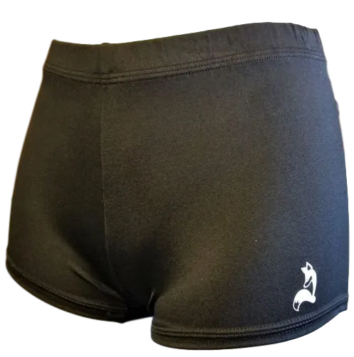 Black Lycra Performance Shorts