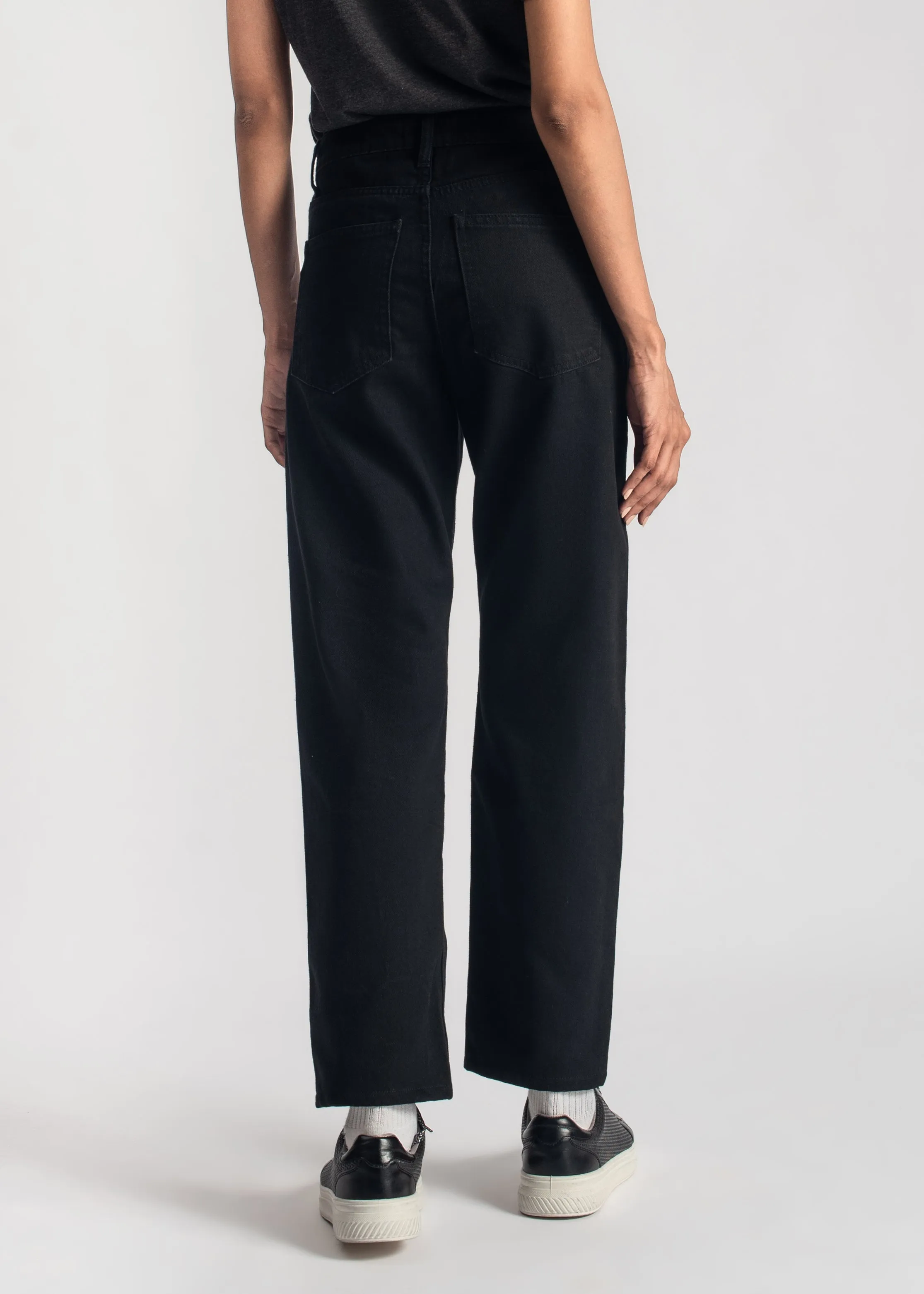 Black Pamela Mom Jeans