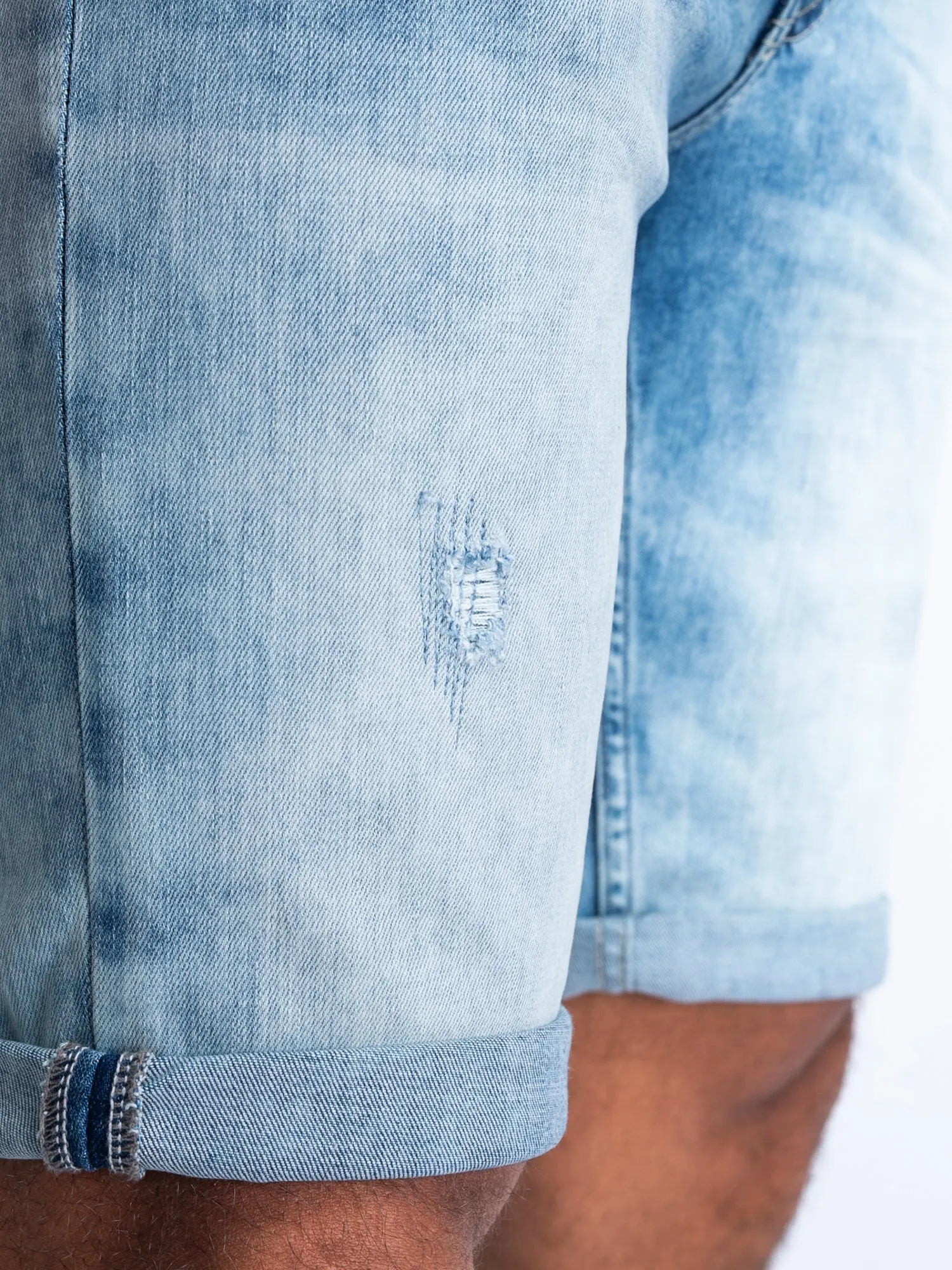 Blizzard Denim Shorts Serenity
