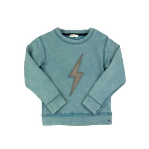 Blue Lightning Bolt Sweatshirt