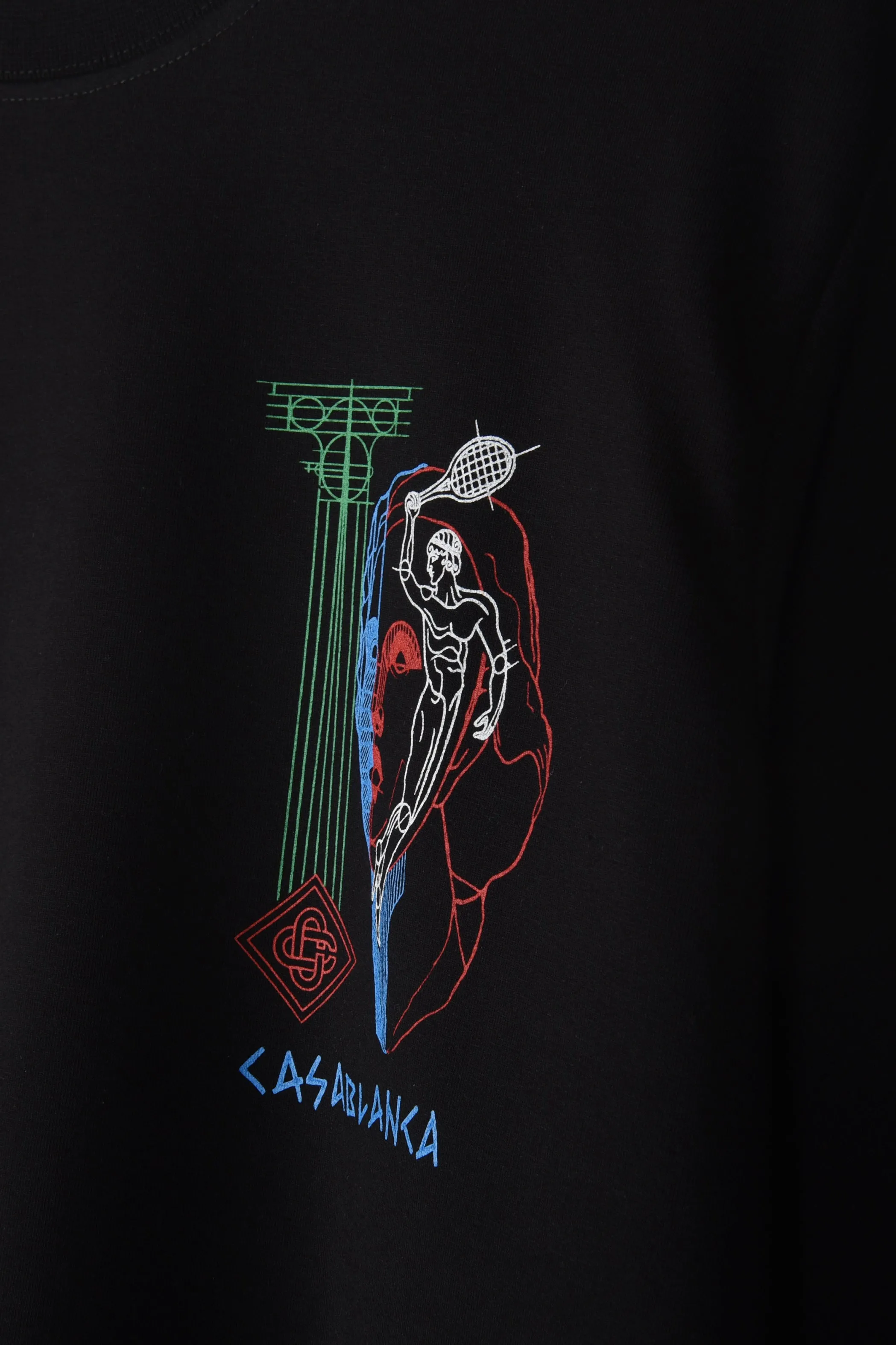 CASABLANCA TENNIS PLAY IN PROGESS SWEATSHIRT