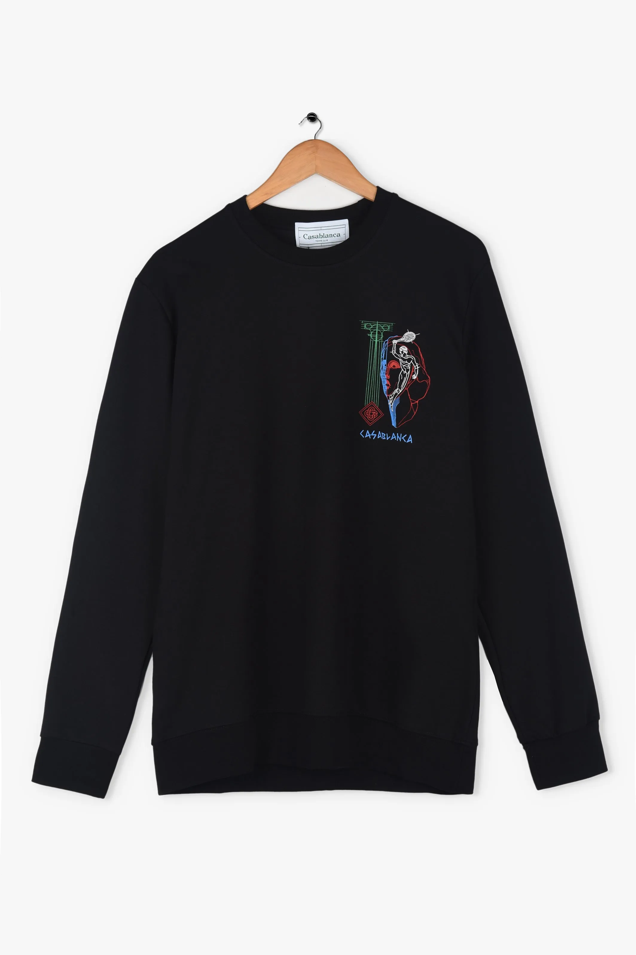 CASABLANCA TENNIS PLAY IN PROGESS SWEATSHIRT