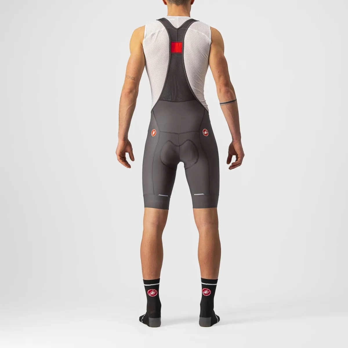 CASTELLI COMPETIZIONE BIBSHORT 單車褲 短褲 灰色
