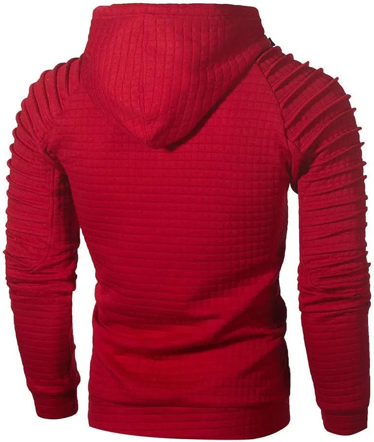 Casual Pullover Hoodie Men'S Fall Long Sleeved Hoodie Hooded Sweatshirt Tops Outdoor Sweatshirt Shirt Long Sleeve
