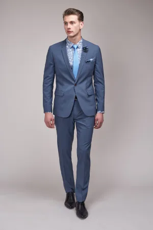China Blue Mod Jacket