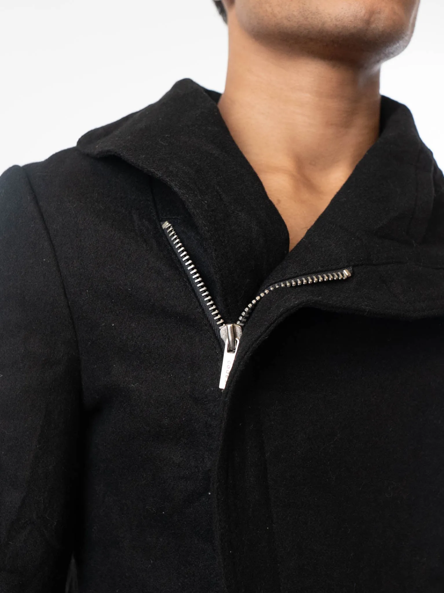 Codes Combine Wool Rider Jacket