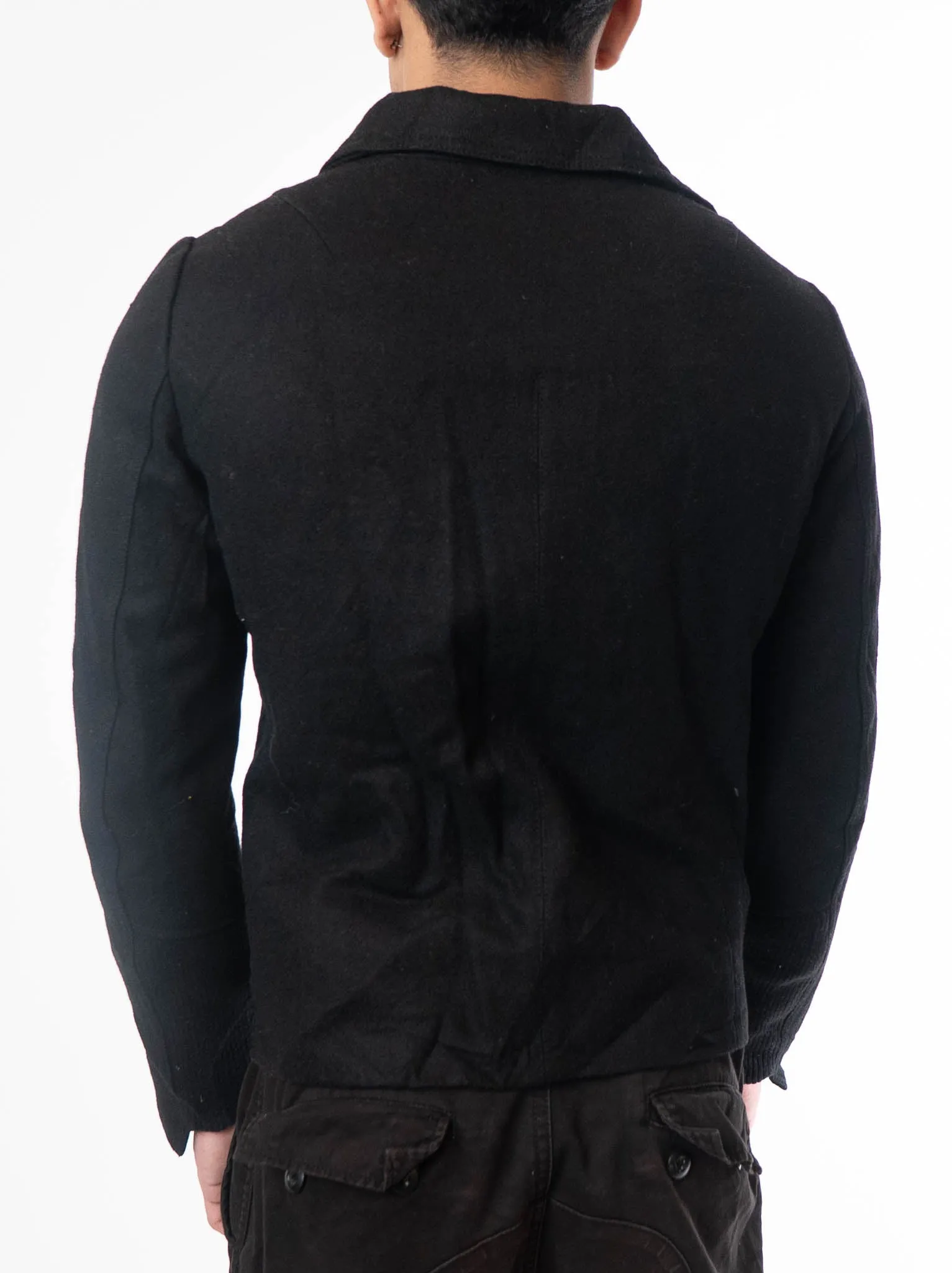 Codes Combine Wool Rider Jacket