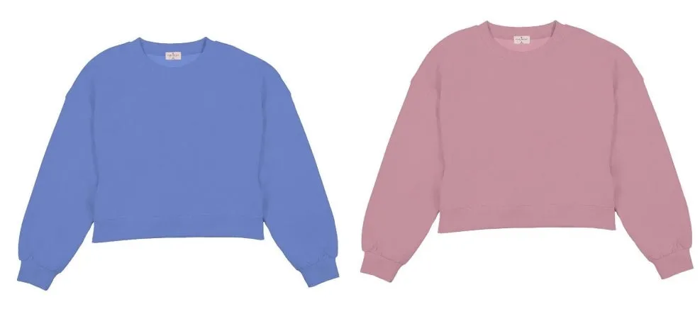 Comfort Pullover In Plum Or Royal Blue (S-2XL)