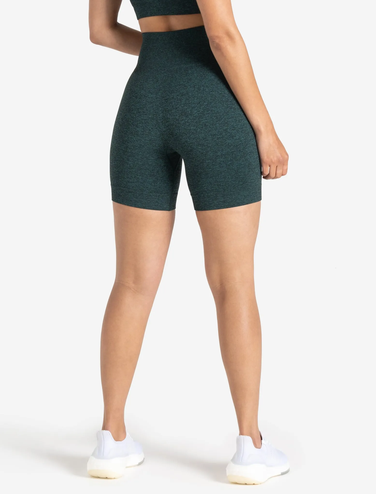 Core Seamless Shorts - Teal Marl