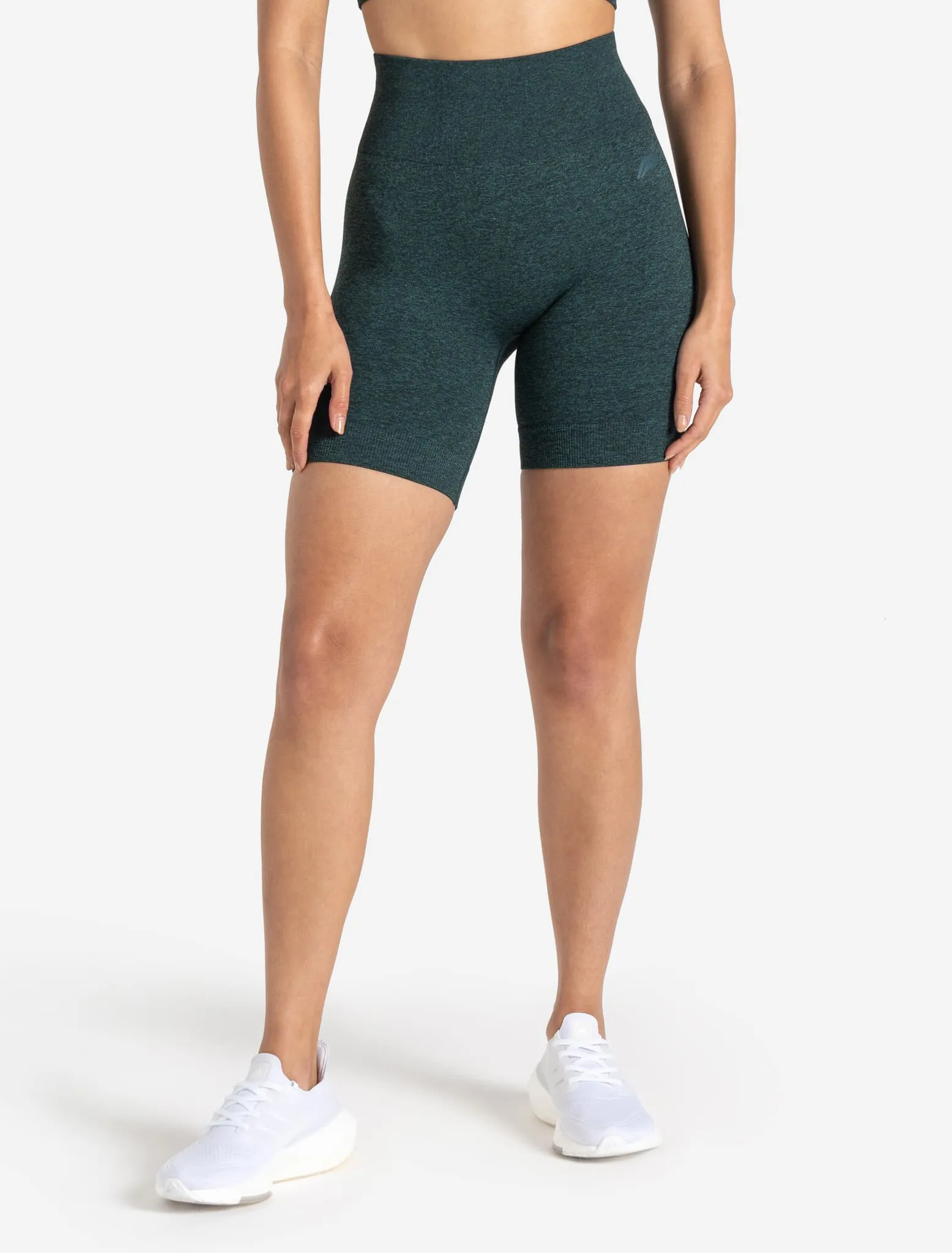 Core Seamless Shorts - Teal Marl