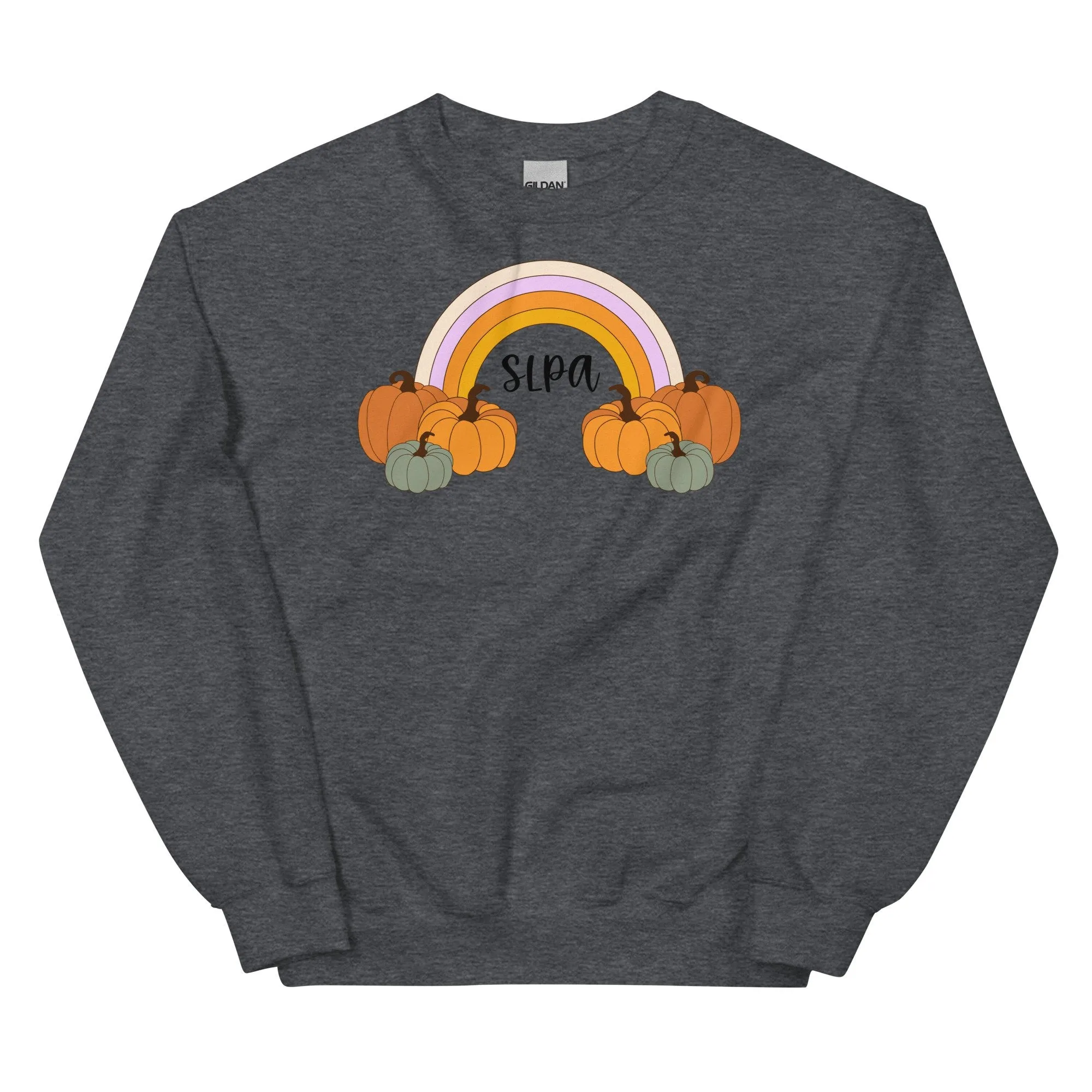 Custom Pumpkin Rainbow Pullover