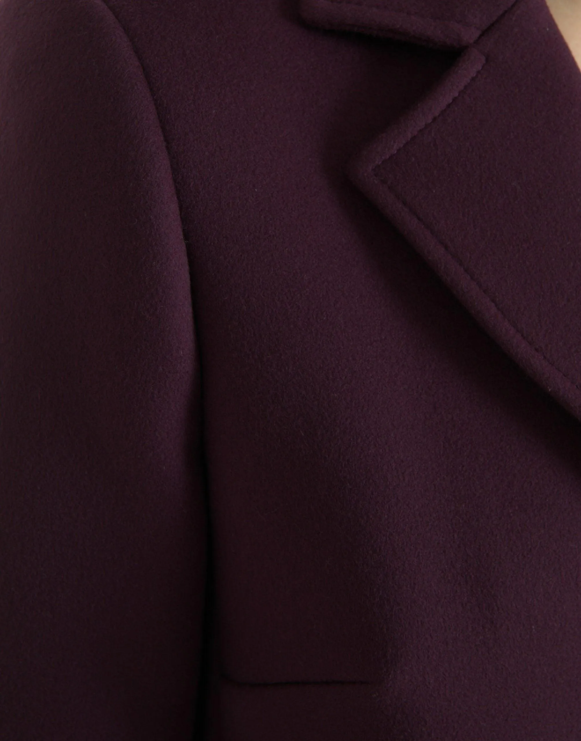 Dolce & Gabbana Purple Wool-Cashmere Trench Coat