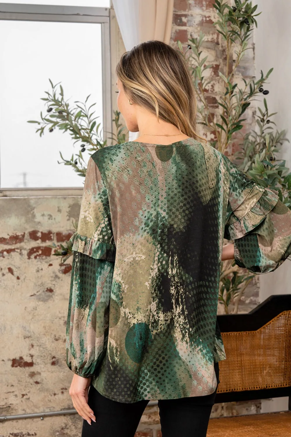 Edgy Elegance Top