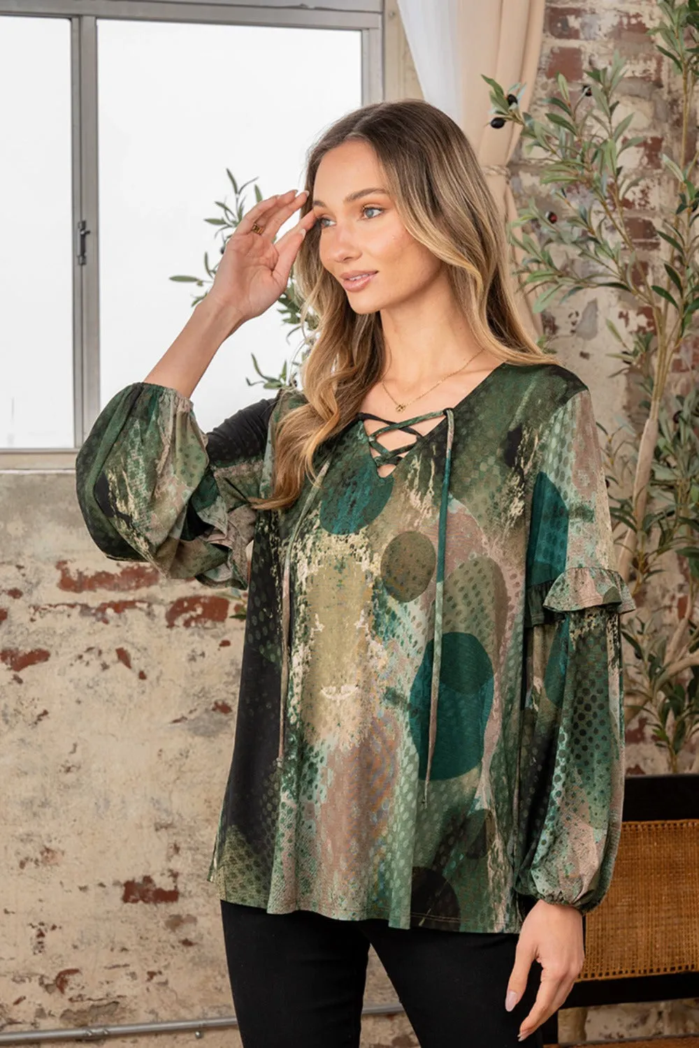 Edgy Elegance Top