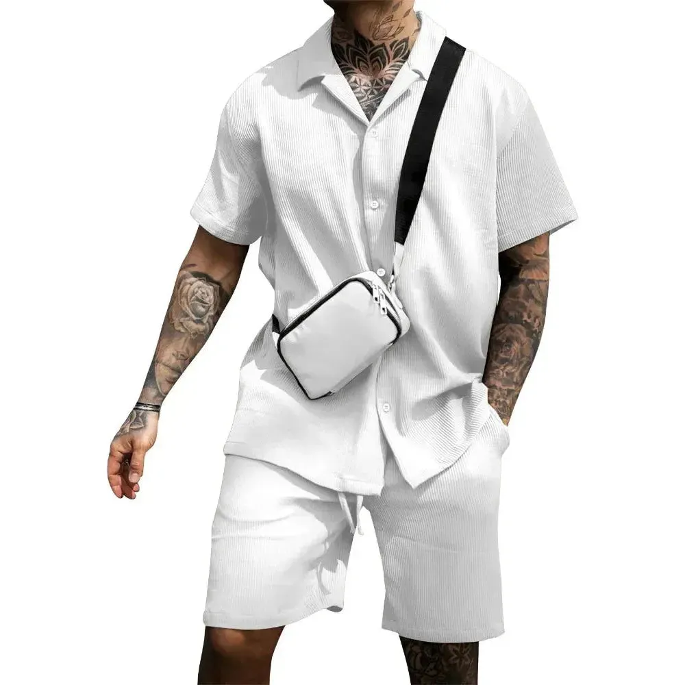 Erik Set - Stilvolles Sommer-Set für Herren (Shirt   Shorts)