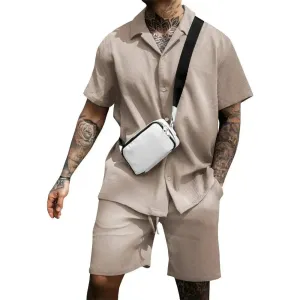Erik Set - Stilvolles Sommer-Set für Herren (Shirt   Shorts)