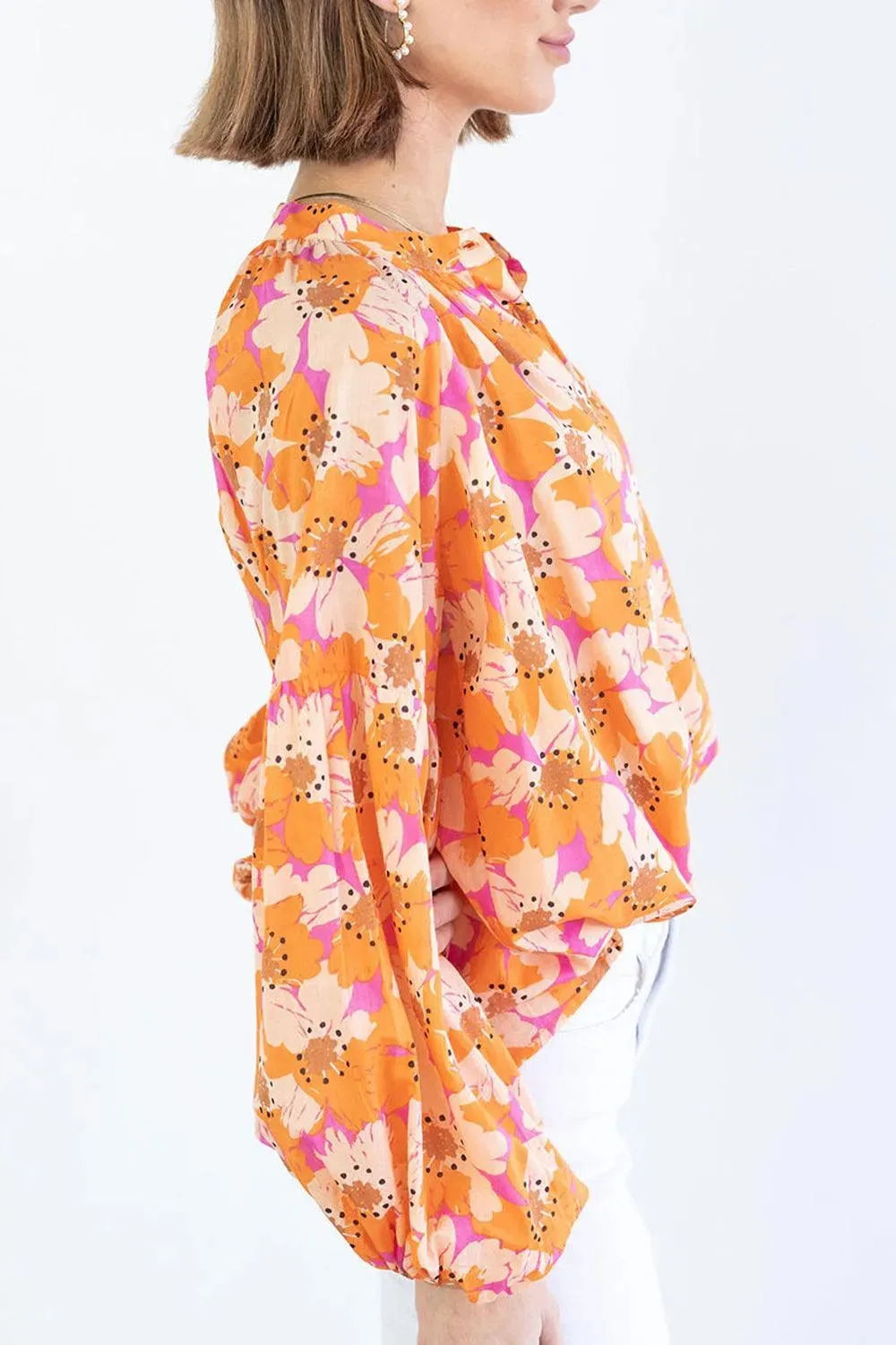 Floral Print Blouse: Embrace Your Feminine Side! Buy Now