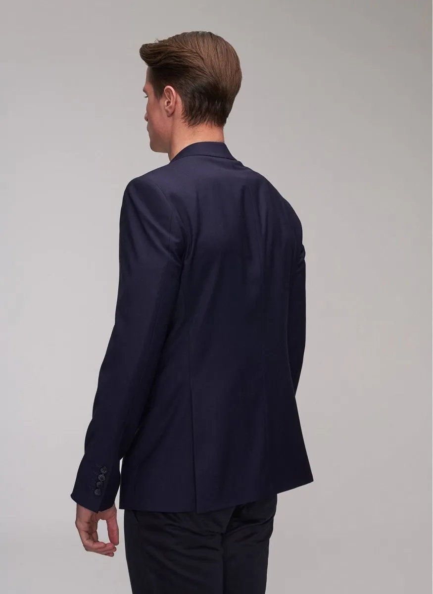Fully-lined Item Blazer in Navy