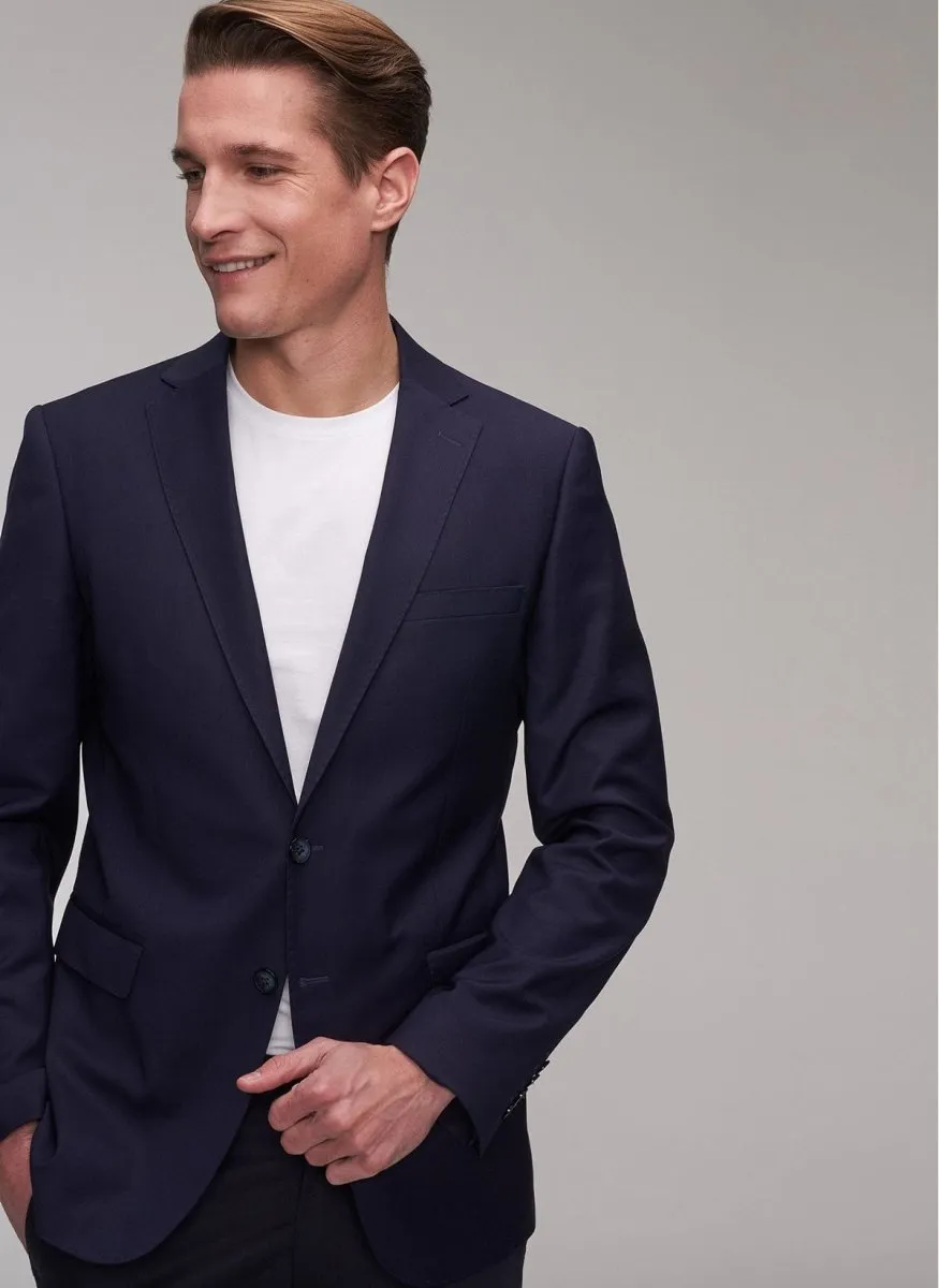 Fully-lined Item Blazer in Navy