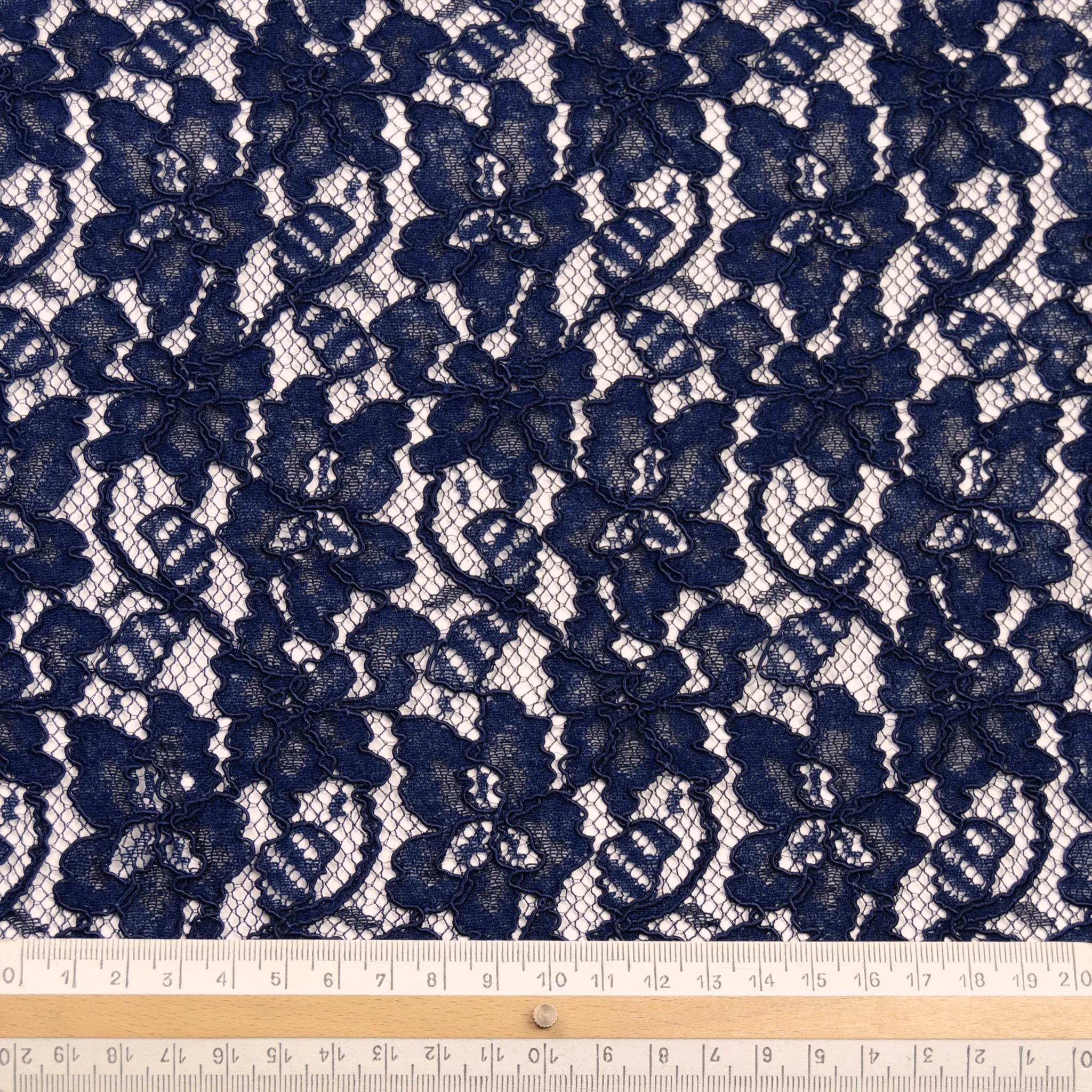 Isaline Navy Blue Lace