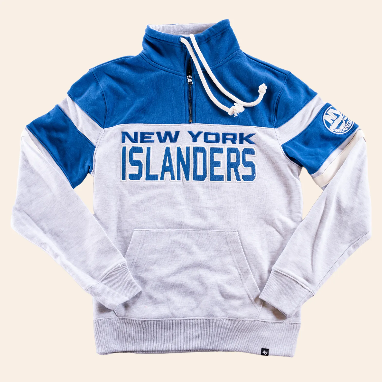 Islanders 47' Primary 1/4 Zip