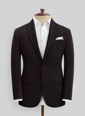 Italian Ernesto Check Tweed Jacket