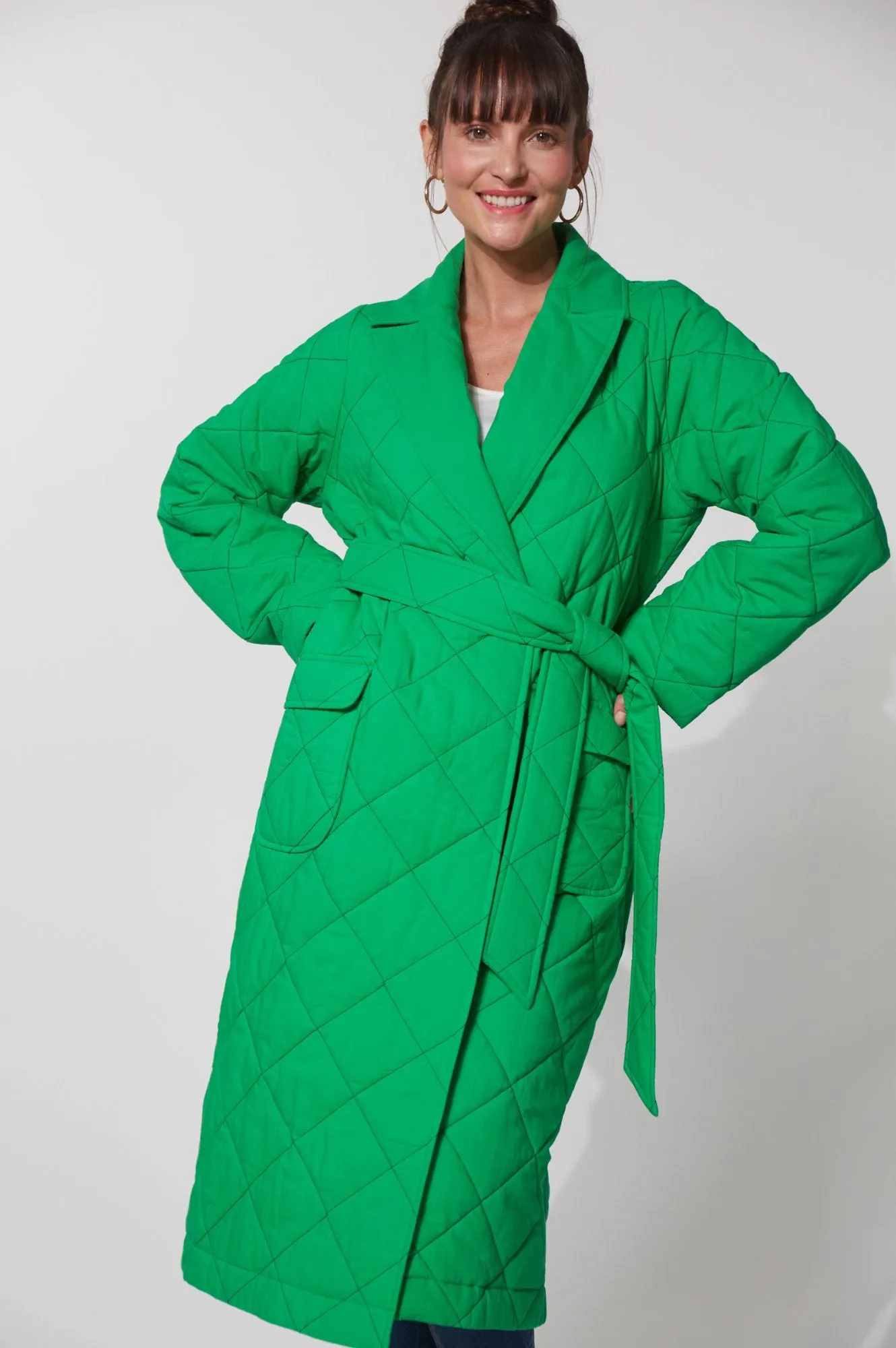 Jasper Coat - Evergreen