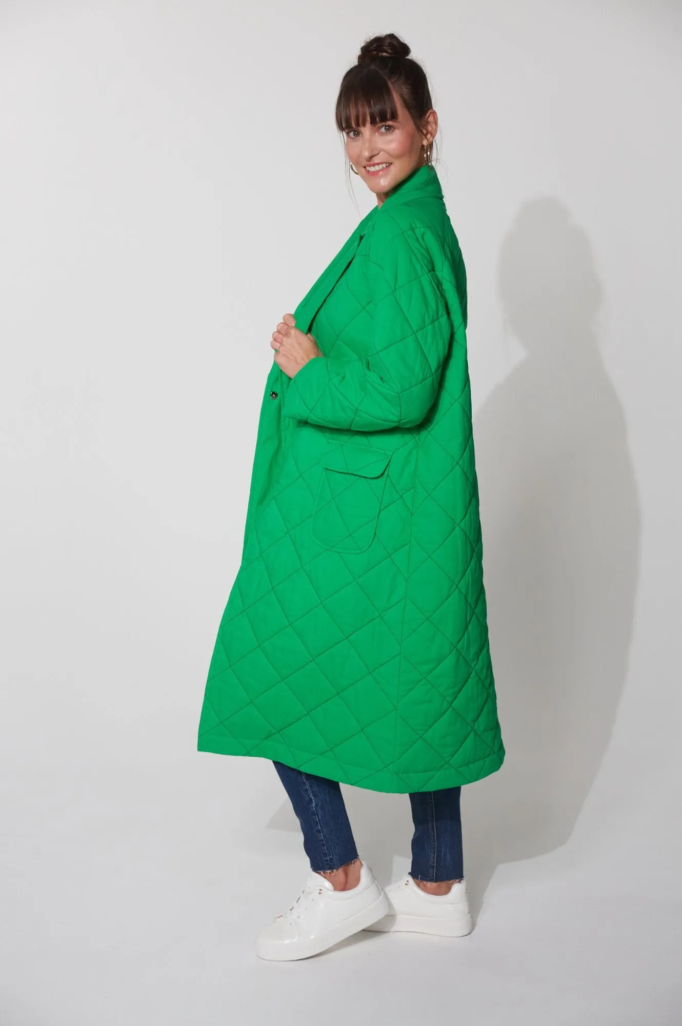 Jasper Coat - Evergreen