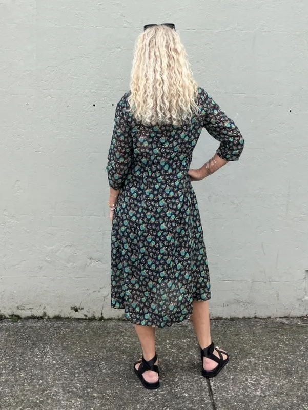 Jiva 50's Dress - Evie Print - Ramie