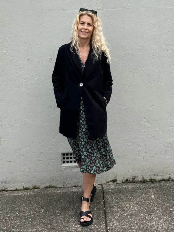 Jiva 50's Dress - Evie Print - Ramie