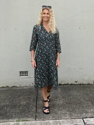 Jiva 50's Dress - Evie Print - Ramie