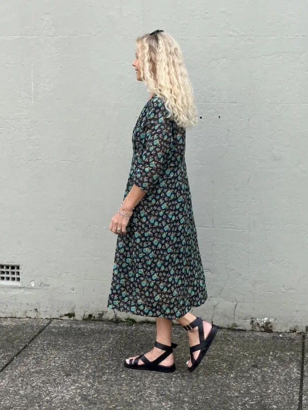 Jiva 50's Dress - Evie Print - Ramie