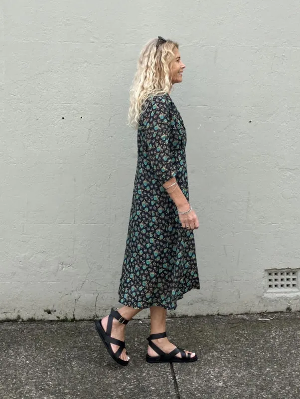 Jiva 50's Dress - Evie Print - Ramie