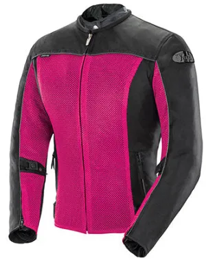 Joe Rocket Ladies Velocity Mesh Jacket Pink/Black