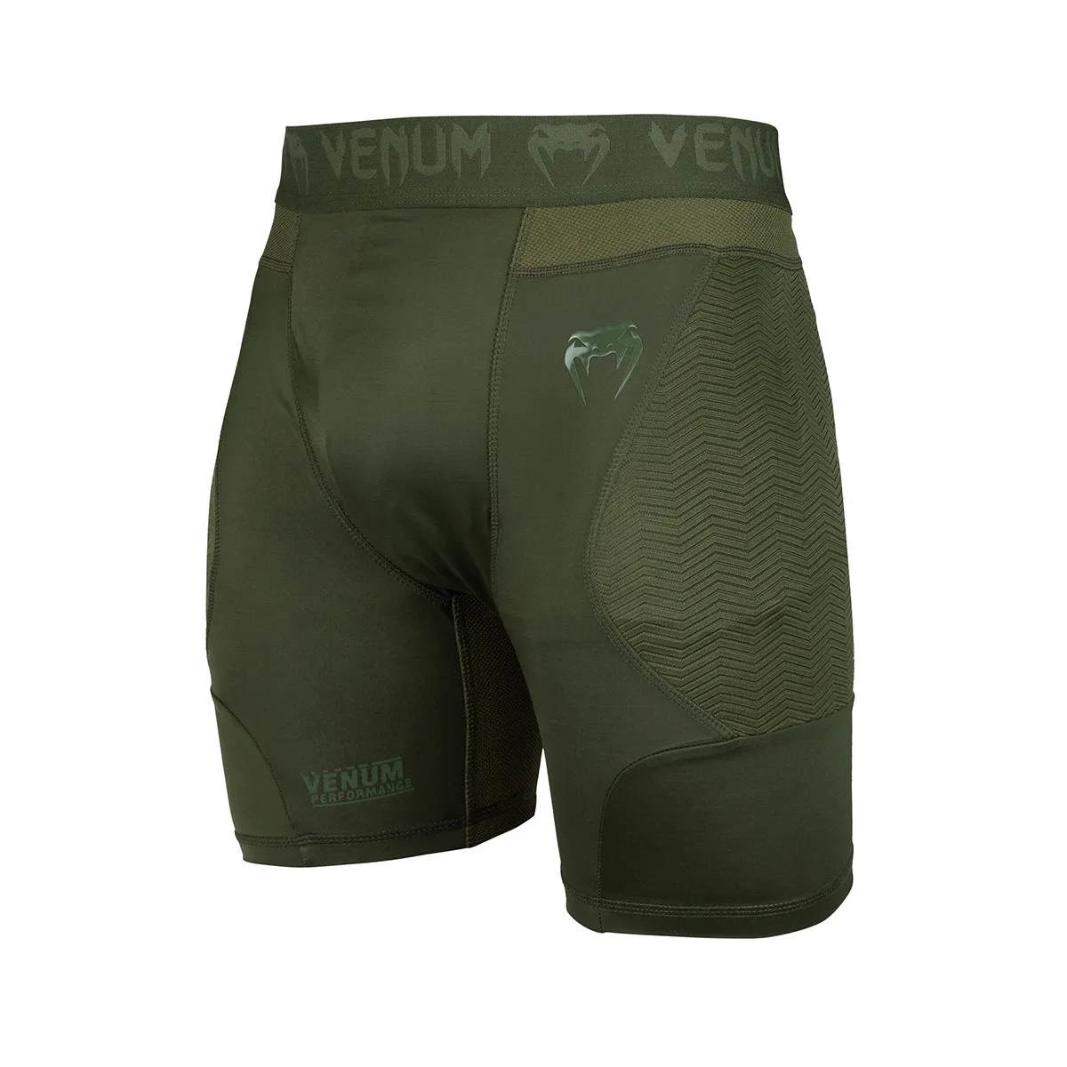 Kompressionssko - Venum - 'G-Fit' - Armygrn